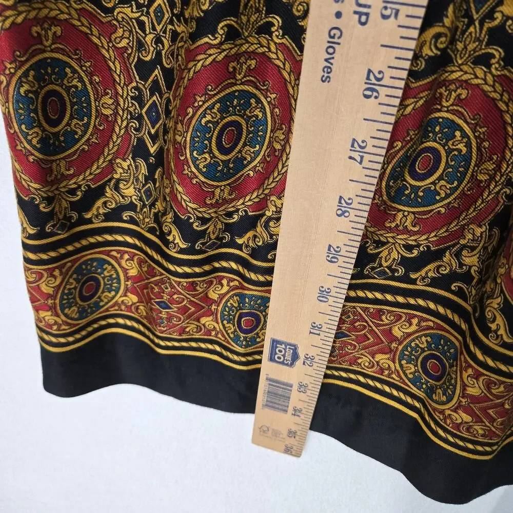VTG Field Manor 2 pc Skirt Set Top/Jacket Maxi Skirt Vtg Sz 10* Multicolor READ